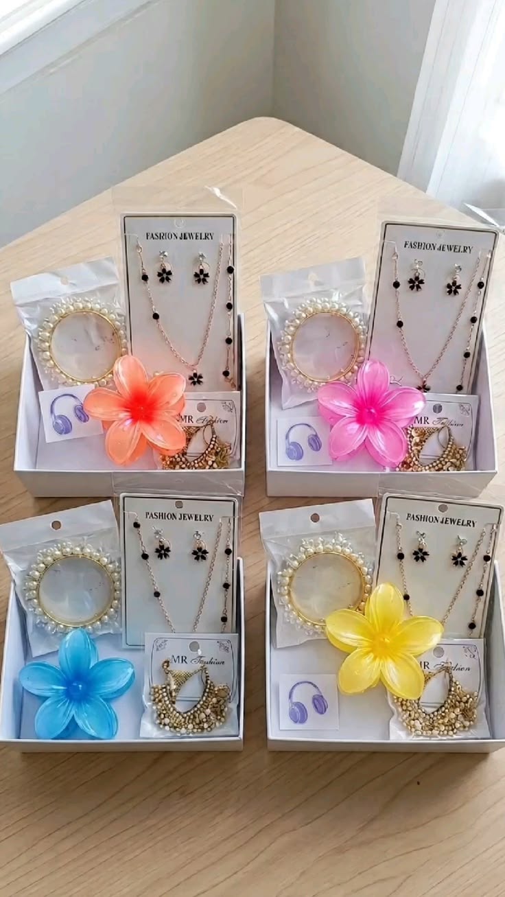 Floral Fashion Jewellery Gift Set