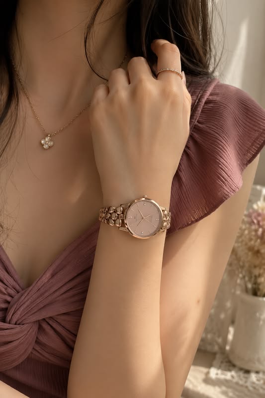 Rose Gold Women’s Watch